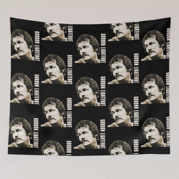 Item preview, Gordon Music Lightfoot Retro Style designed and sold by stelladaodo.