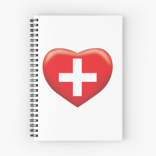 Item preview, SWITZERLAND HEART designed and sold by wickedcartoons.