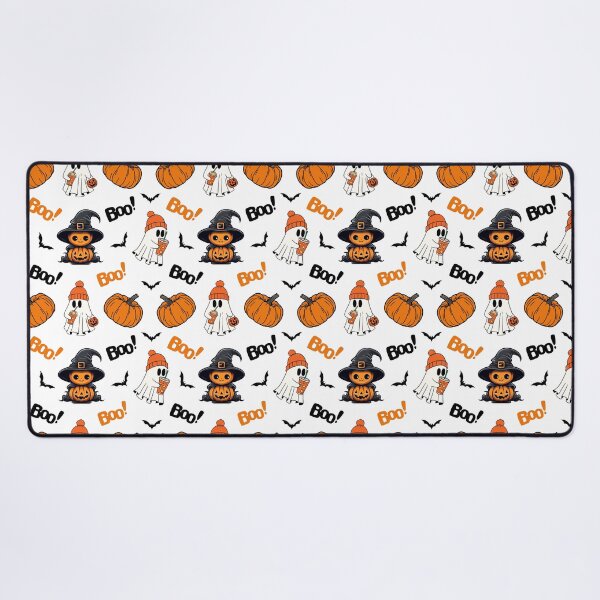 Item preview, Pumpkin Ghost Spooky Fall Halloween Pattern designed and sold by Got2BSnazzy.