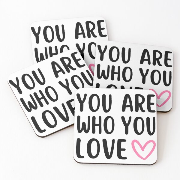 Item preview, You Are Who You Love Graphic designed and sold by Magnolia Valley Art.