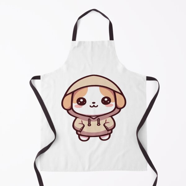 Item preview, Cute dog in kawaii chibi style wearing a sweater, hoodie or sweatshirt designed and sold by AdrianMDesigns.