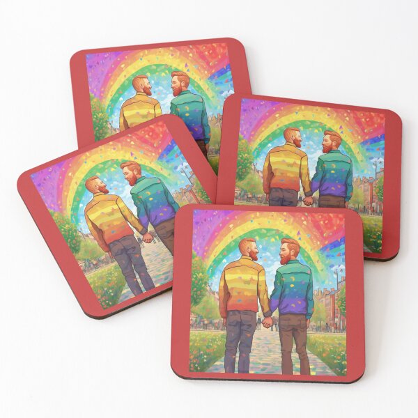 Item preview, "Proud Love: Celebrating LGBTQ+ Diversity" designed and sold by Artisticanvas.