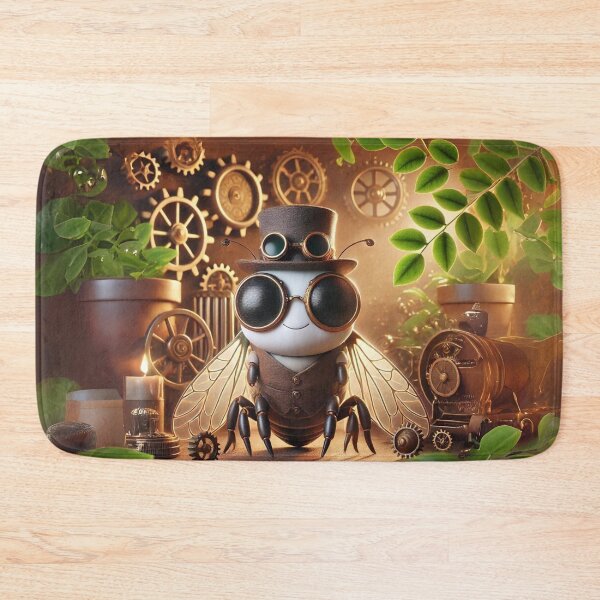 Item preview, Steampunk Cicada designed and sold by Sillytoe.