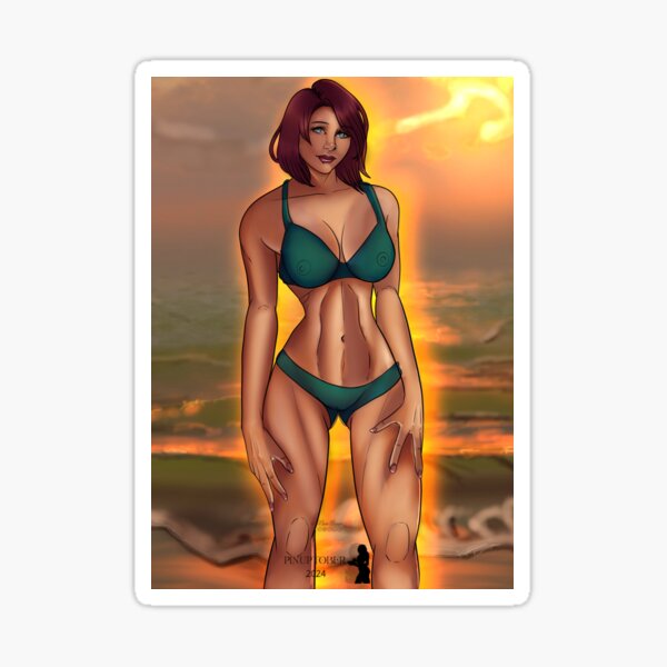 Item preview, Sunset at the Beach  designed and sold by NovaAspynArts.