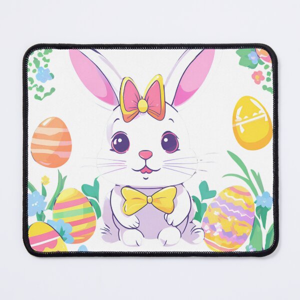 Item preview, Little bunny on a bright Easter day in a t-shirt and mug designed and sold by PixelMuse2024.