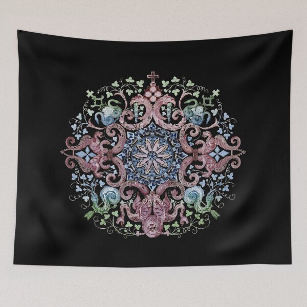 Item preview, Eternal Guardians of the Rose: Celestial Circle of Saints designed and sold by jglobal360.