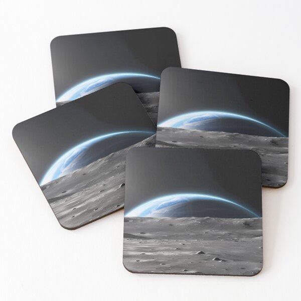 Item preview, View from the Moon to the Earth in Universe designed and sold by TatStudio55.