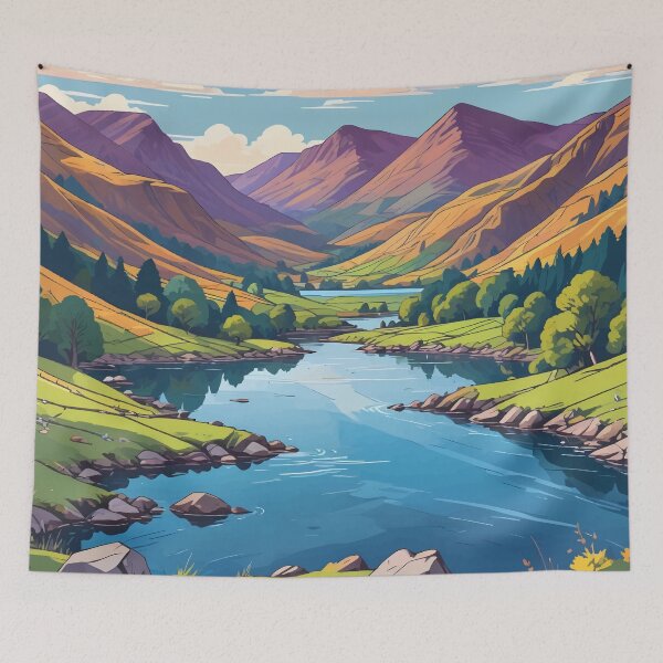 Aperçu de l'œuvre Le Lake District créée et vendue par WildlifeInc.
