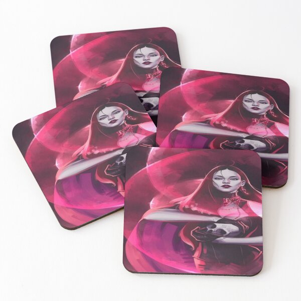 Item preview, Dark Sorceress with Immortal Powers: Art of Magic and Mystery” designed and sold by MosaicMagic.