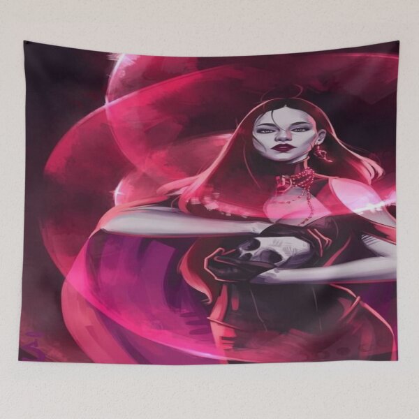 Item preview, Dark Sorceress with Immortal Powers: Art of Magic and Mystery” designed and sold by MosaicMagic.