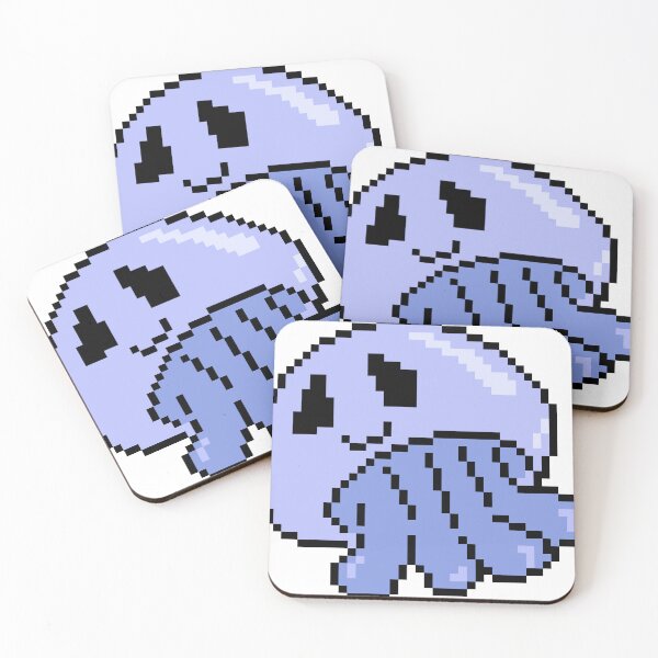 Item preview, Glowing Pixel Jellyfish designed and sold by ignoreintuition.