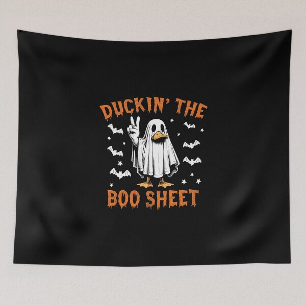 Item preview, 3 Duckin' The Boo Sheet Trendy Goose Halloween Quote designed and sold by FreshHub9.