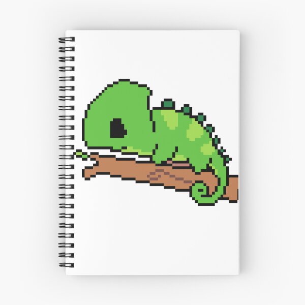 Item preview, Vibrant Pixel Chameleon designed and sold by ignoreintuition.