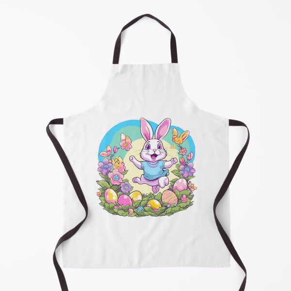 Item preview, Little bunny on a bright Easter day in a t-shirt & Stickers & Magnets designed and sold by PixelMuse2024.