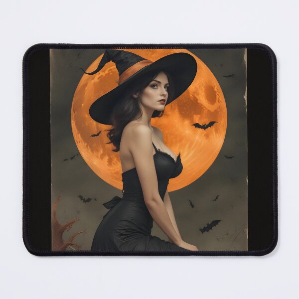 Item preview, Halloween Young Sexy Beautiful Witch designed and sold by JoyPhotoArt.