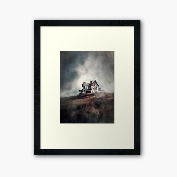 Item preview, Fog on the Hill Farmhouse designed and sold by Christina Brunton.