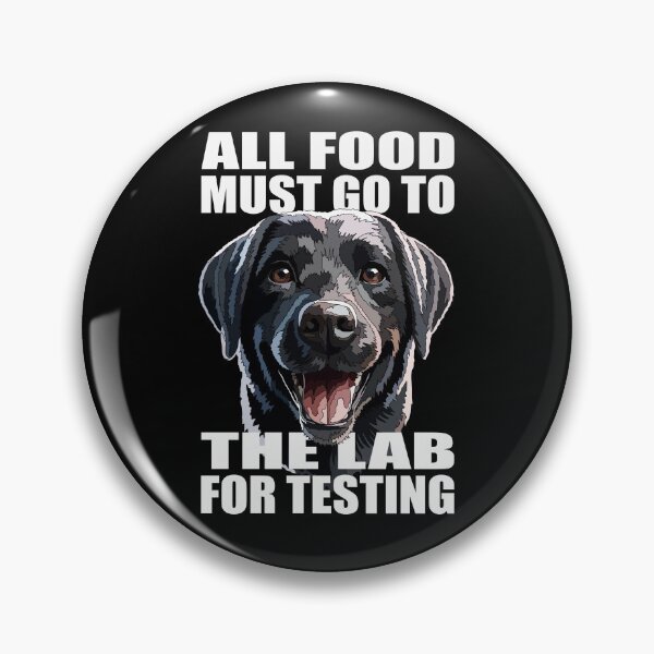 Item preview, Funny Black Labrador The Lab Food designed and sold by Just-Arts-4U.