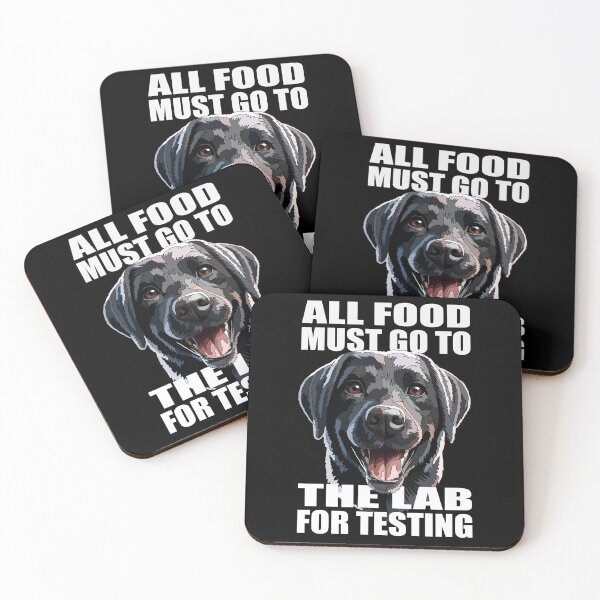 Item preview, Funny Black Labrador The Lab Food designed and sold by Just-Arts-4U.