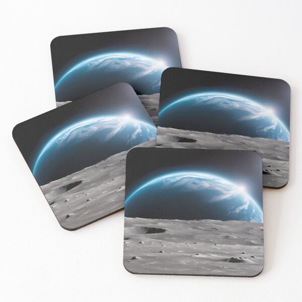 Item preview, View from the Moon to the Earth in Universe - 2  designed and sold by TatStudio55.