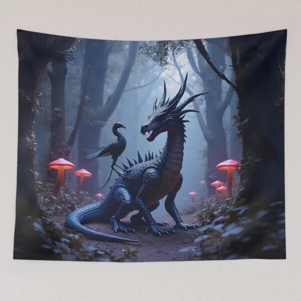 Item preview, The Roc Meets the Dragon designed and sold by PictureNZ.