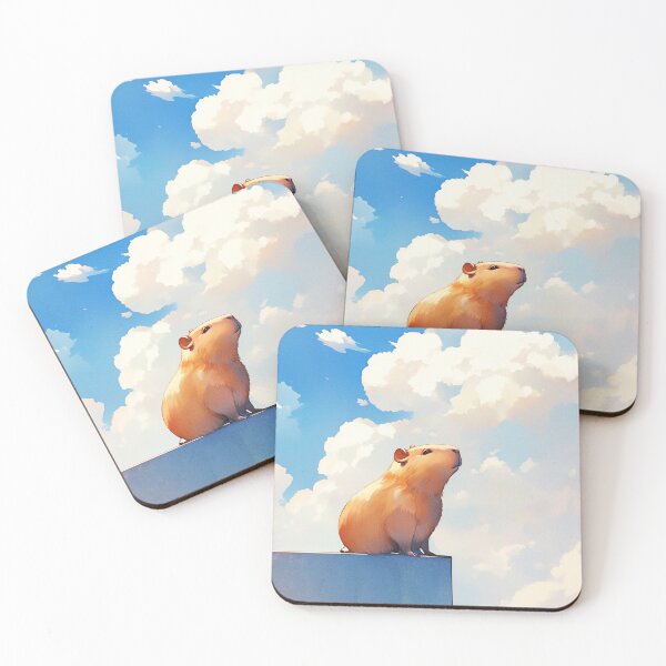 Item preview, Thoughtful Capybara designed and sold by AshiraCreations.