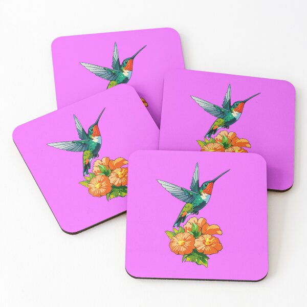 Item preview, Humming bird enjoying a flower  designed and sold by Robertworkshop.