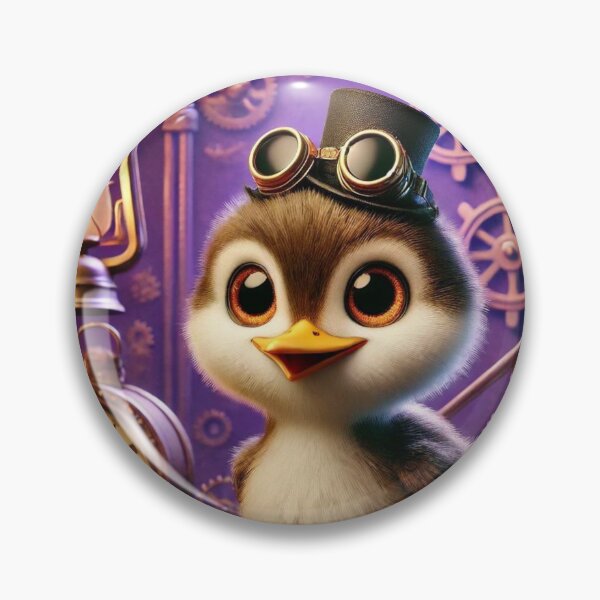 Item preview, Steampunk Clark’s Grebe designed and sold by Sillytoe.