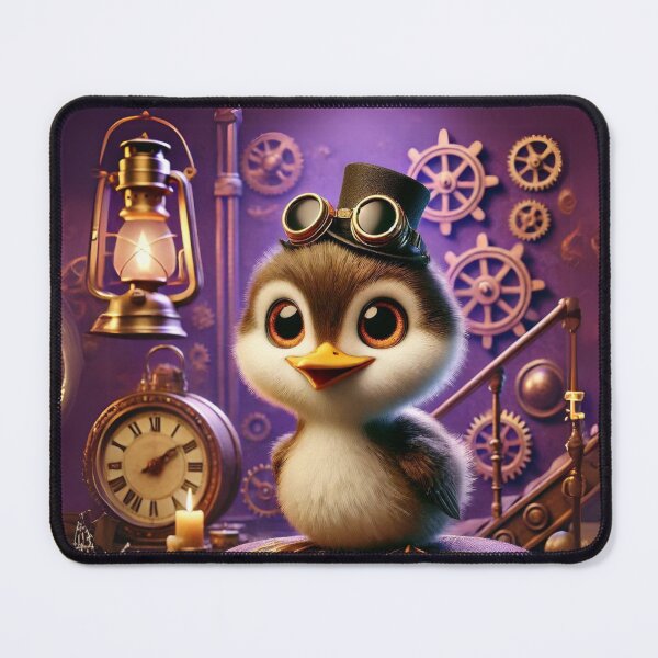 Item preview, Steampunk Clark’s Grebe designed and sold by Sillytoe.