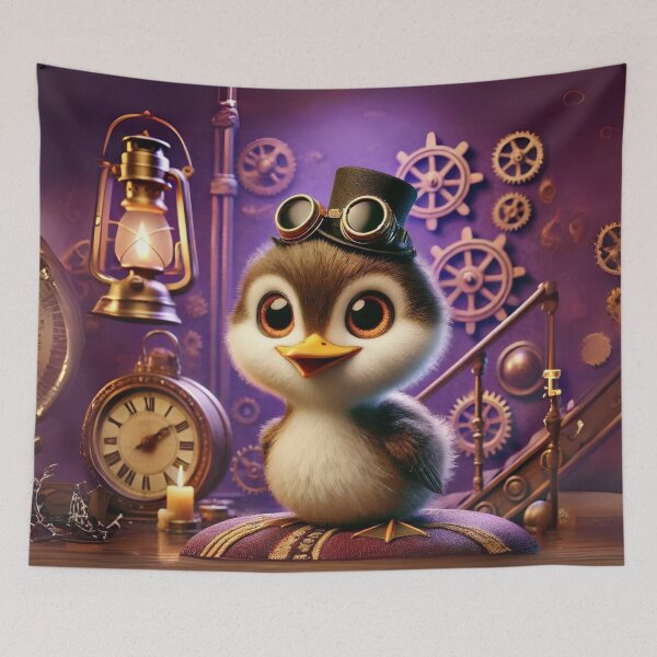 Item preview, Steampunk Clark’s Grebe designed and sold by Sillytoe.