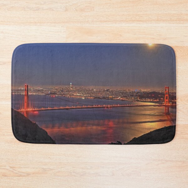 Item preview, Moon over San Francisco designed and sold by outdoorstudio.