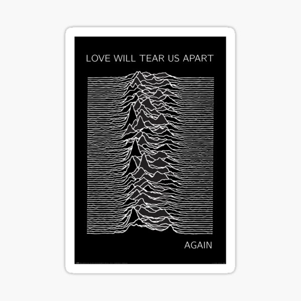 Item preview, Love Will Tear Us Apart Again, Joy Division designed and sold by Snootster.