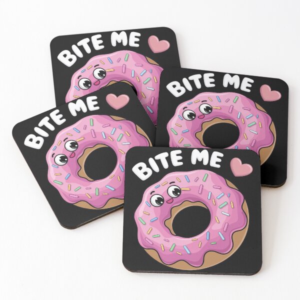 Item preview, Bite Me, Happy Donut designed and sold by benjyjump.