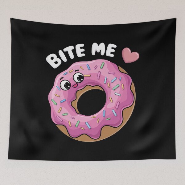 Item preview, Bite Me, Happy Donut designed and sold by benjyjump.