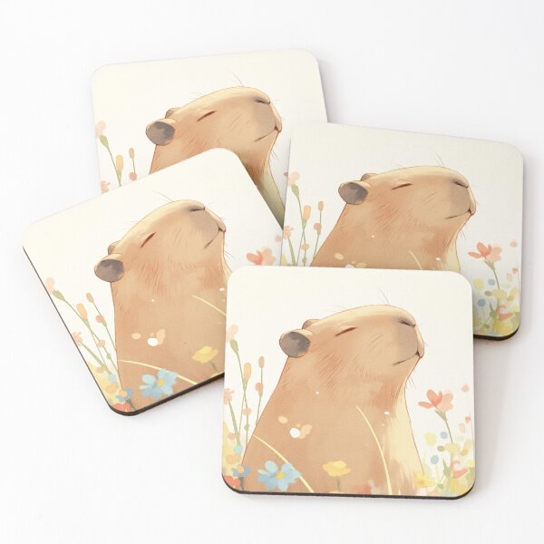 Item preview, Capybara Daydreaming designed and sold by AshiraCreations.