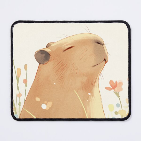 Item preview, Capybara Daydreaming designed and sold by AshiraCreations.