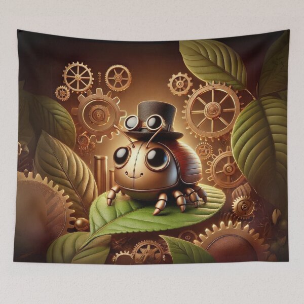 Item preview, Steampunk Click Beetle designed and sold by Sillytoe.