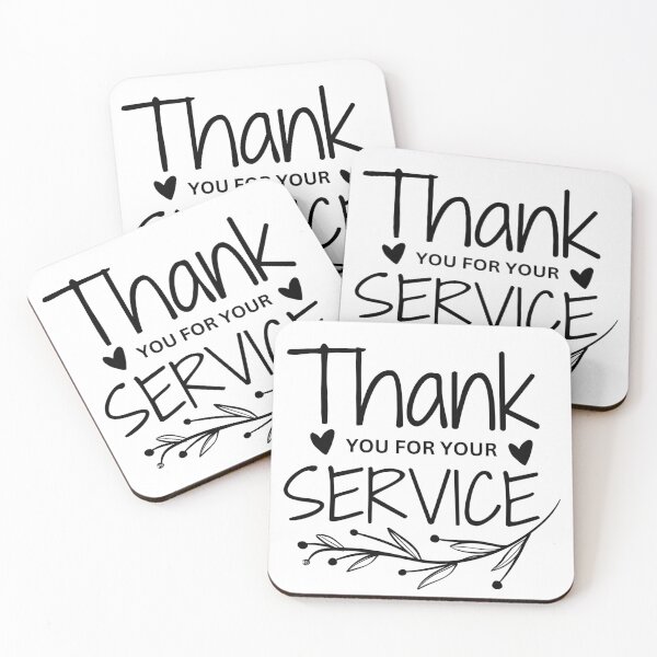 Item preview, Thank You for Your Service - Retirement Gift Edition designed and sold by JoeysPODShop.