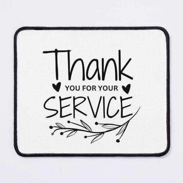 Item preview, Thank You for Your Service - Retirement Gift Edition designed and sold by JoeysPODShop.