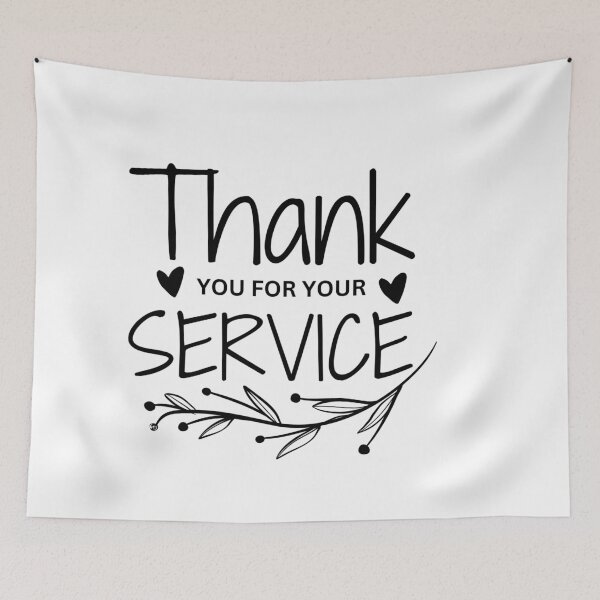 Item preview, Thank You for Your Service - Retirement Gift Edition designed and sold by JoeysPODShop.