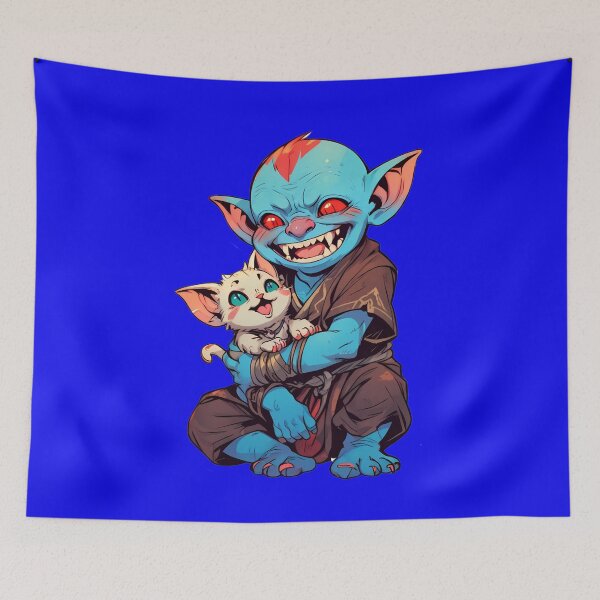 Item preview, Troll with cute Kitten  designed and sold by Robertworkshop.