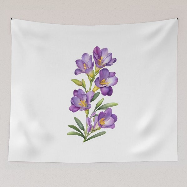 Item preview, Purple Freesia designed and sold by HOMETOWN86.