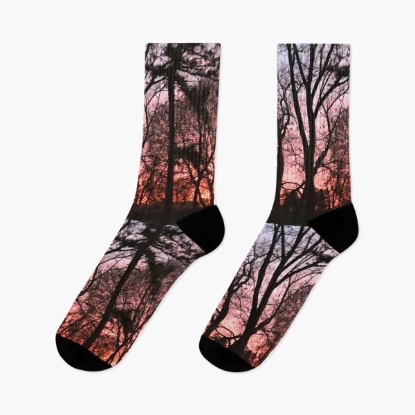 Item preview, sunset in backyard designed and sold by vogtvisions.