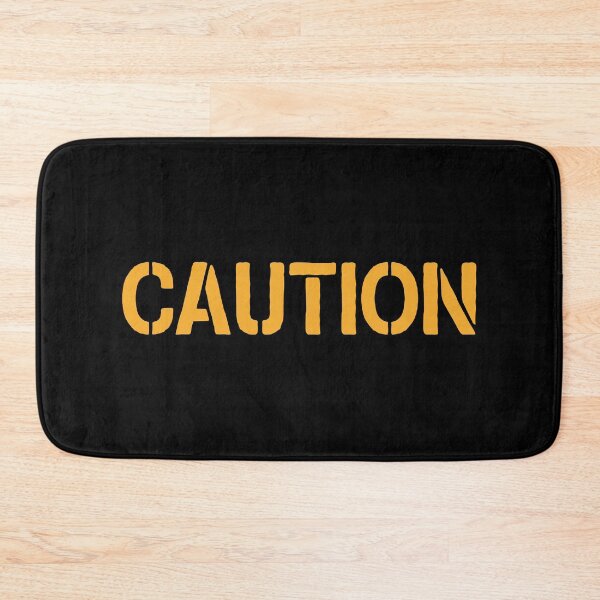 Item preview, Caution - Funny Warning Saying designed and sold by dantixebiana.