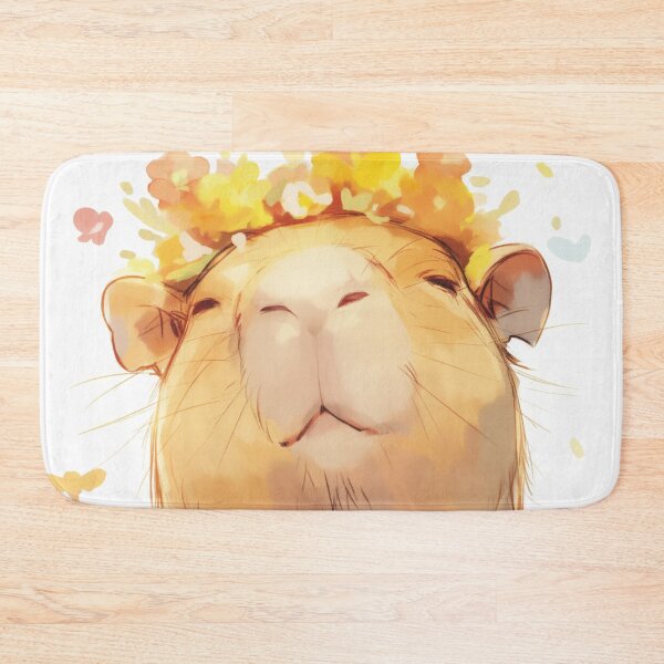 Item preview, Capybara Floral Crown designed and sold by AshiraCreations.