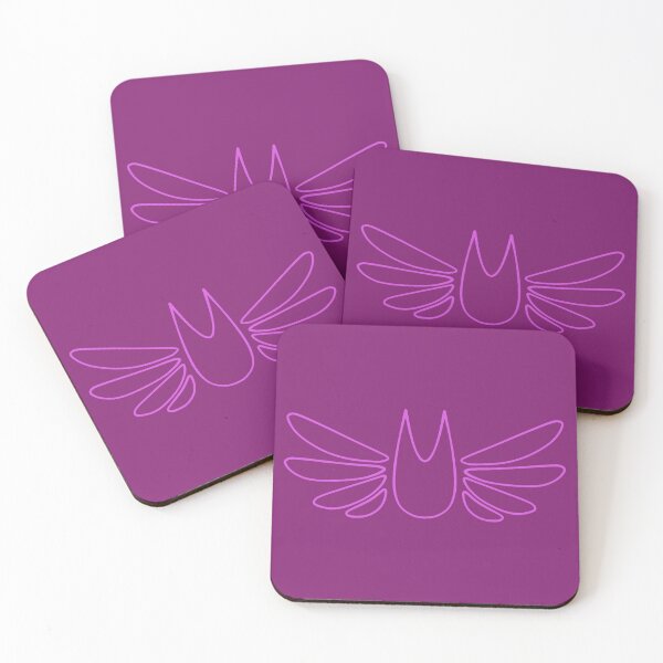 Item preview, Winged Cat Symbol designed and sold by Yarn Wolf Creations.