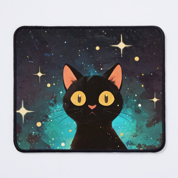 Item preview, Cute black cat designed and sold by KiraChie.