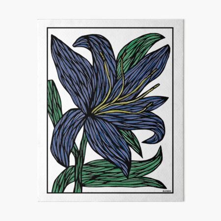 "Sapphire Serenity" Art Board Print