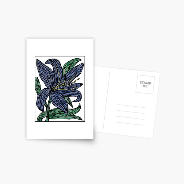 "Sapphire Serenity" Postcard