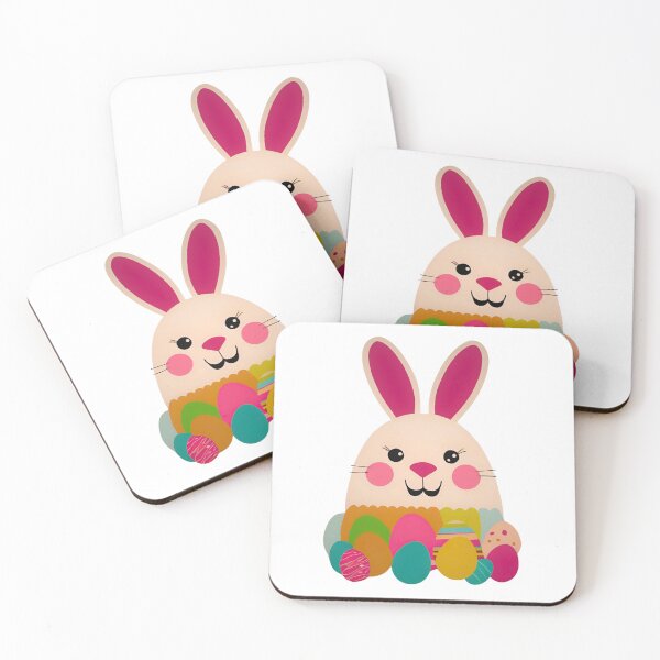 Item preview, bunny on a bright Easter day in a t-shirt and mug designed and sold by PixelMuse2024.