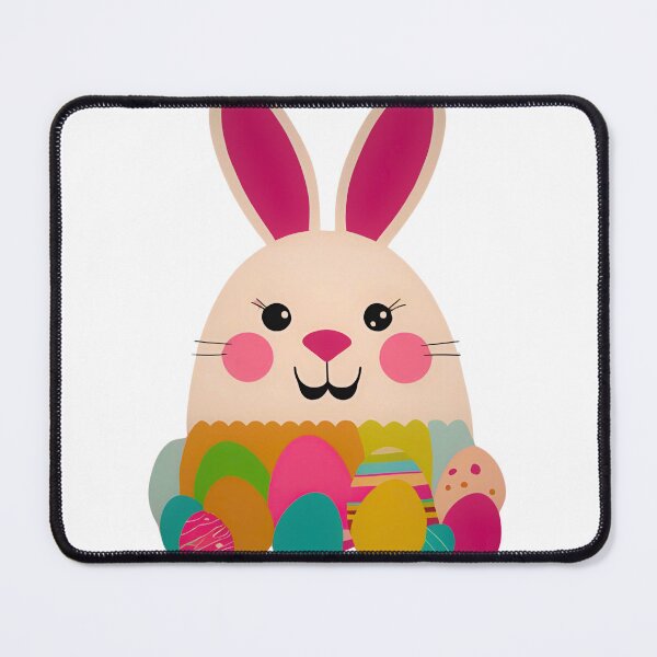Item preview, bunny on a bright Easter day in a t-shirt and mug designed and sold by PixelMuse2024.
